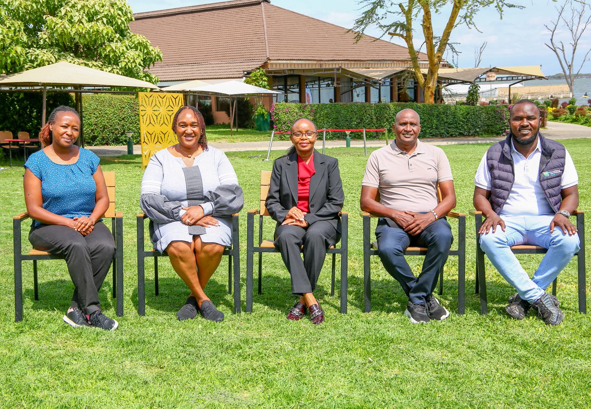 DgKeFS's tweet photo. Currently ongoing at the Lake Naivasha Resort in collaboration with TradeMark Africa is the Kenya Fisheries Service Strategic Workshop which has brought together all top management including: Heads of Directoractes, Regional Heads and their deputies and Heads of Divisions with the aim of charting a way forward for the Service in matters service delivery and achievement of the KeFS Mandate
