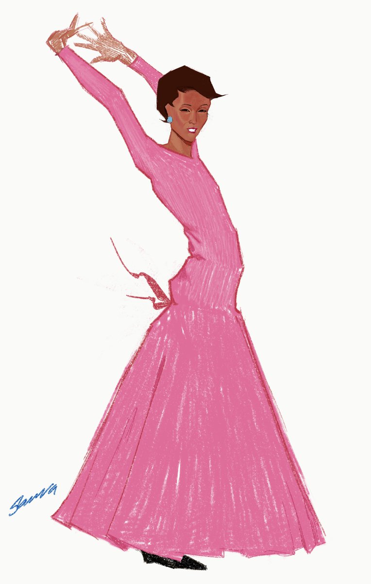 HautesDiaries's tweet photo. René Gruau fashion illustration study https://t.co/gszR4bXMvU