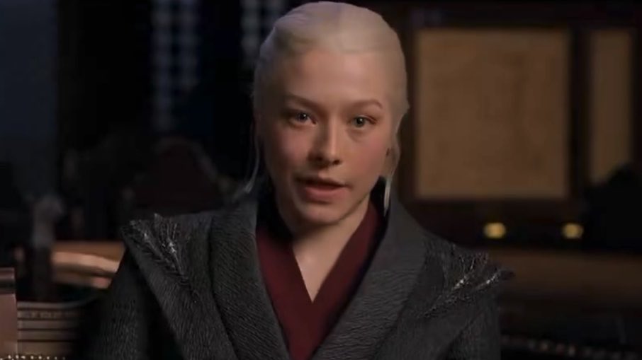 karmaenyra's tweet photo. atp im watching the show only for Emma’ Valyrian beauty https://t.co/tMvlWfofWk