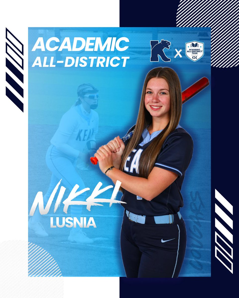 KeanSoftball's tweet photo. Congratulations to our 4️⃣ @CollSportsComm Academic All-District honorees!!

Nikki Lusnia
Bri Sciulli
Morgan Boyd
Gina Mahlik 

@KeanAthletics @KeanUniversity https://t.co/WUWfw8T4A6