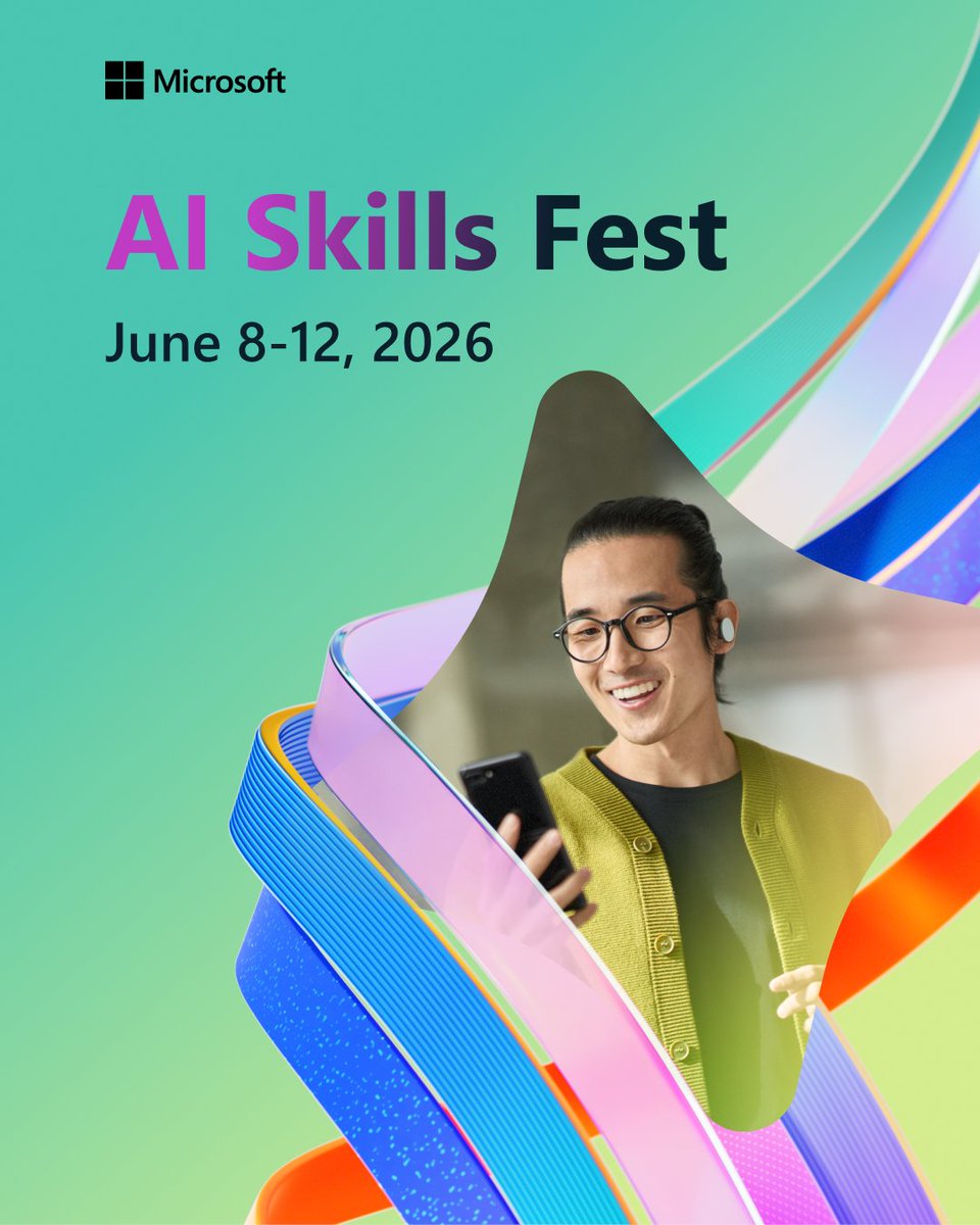 MicrosoftUAE's tweet photo. اجعل عملك اليومي أذكى مع AI ⚡

اكتسب مهارات تطبيق الذكاء الاصطناعي مباشرة في عملك، وحقق نتائج أقوى في مختلف الوظائف.

ابدأ الآن مجاناً: https://t.co/PVF8j1ERuU ✨ https://t.co/nJtUQ6l6du