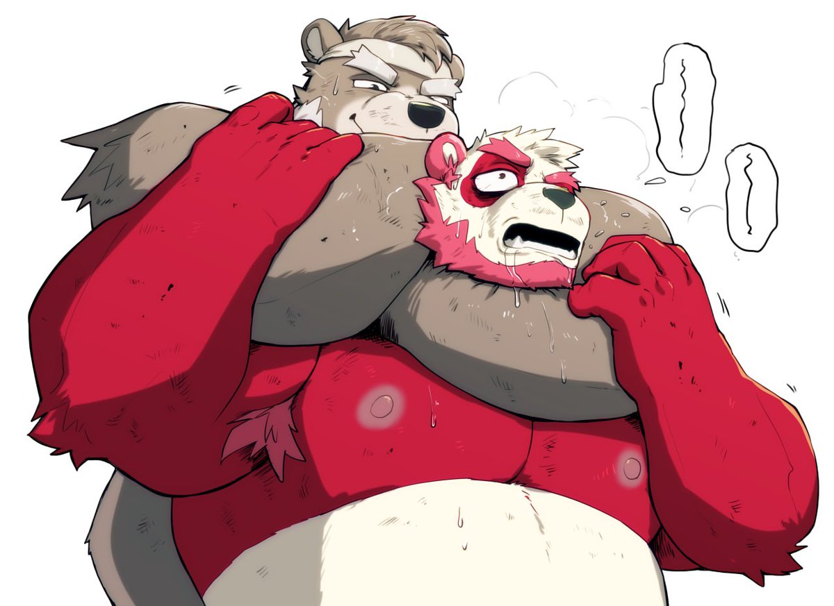 gantogan1216's tweet photo. Kumazabu VS Panda
give up?
art by(@MerDeKyle7 ) https://t.co/PlDBv33Njx