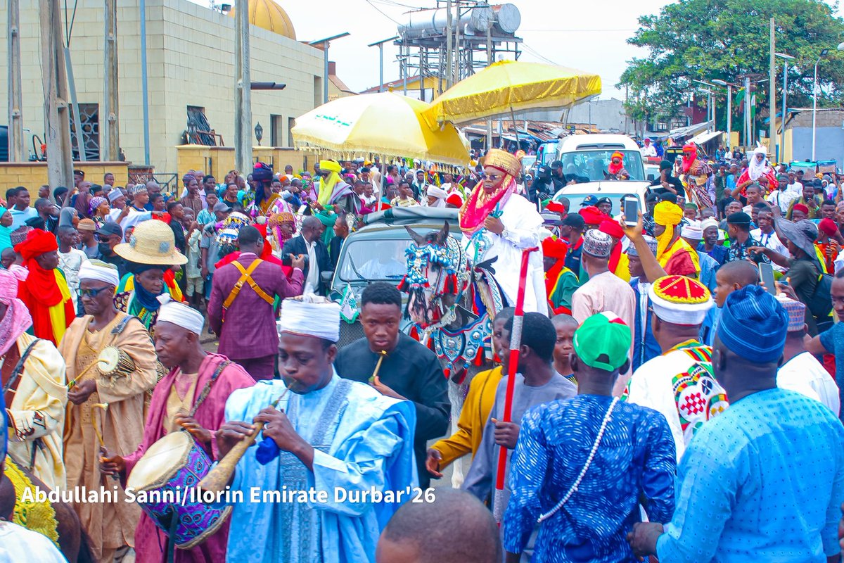 Haw_titty's tweet photo. PHOTONEWS: The 2026 Ilorin Emirate Durbar is underway, a celebration of culture, tradition, pageantry, and unity. 

📸: Abdullahi Sanni 
📍: Ilorin Emirate Durbar'26 
📅: May 28th, 2026

#IlorinDurbar2025 #CulturalHeritage #EidCelebration #IlorinEmirate #DurbarWithAbdul https://t.co/gxTFtzaSk6