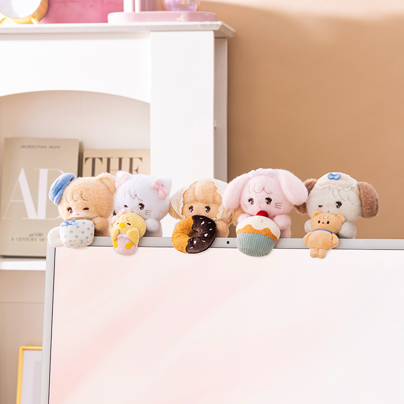 Lilalamode 新商品情報】 「デスクトップひっかけぬいぐるみ」 (ムース
