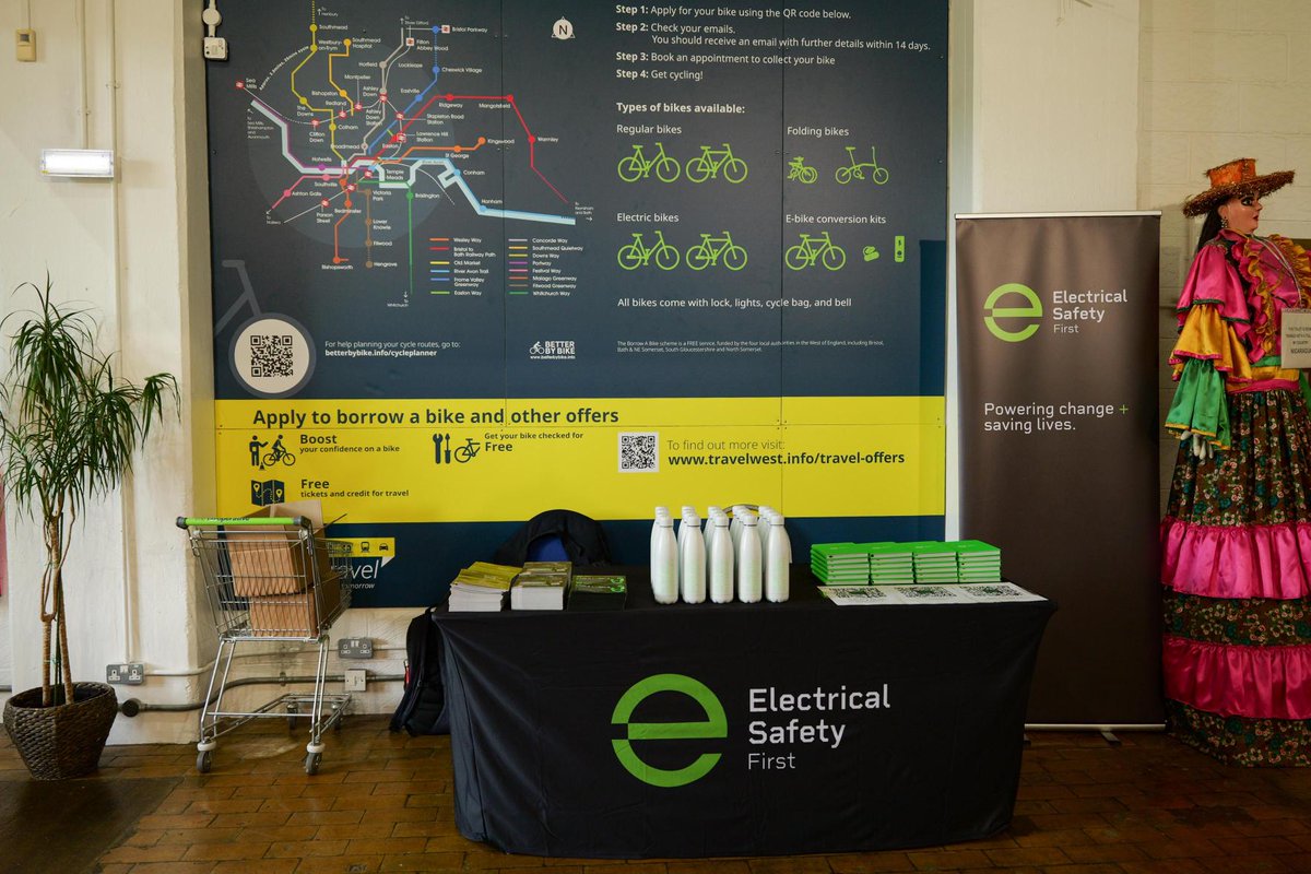 ElecSafetyFirst's tweet photo. With lithium-ion battery fires linked to e-bikes and e-scooters continuing to rise across the UK, education and awareness have never been more important. 

Well done to @BristolLS for raising awareness and educating the next generation. 👏 https://t.co/26PAHwKAs2