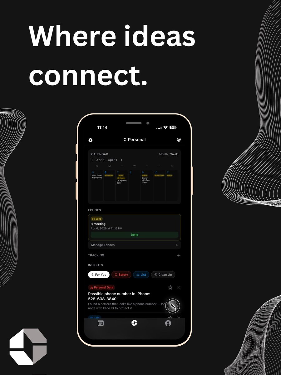 _obius's tweet photo. Built with intelligence at the core. Now you are able to see ideas connect while never missing a moment. #WhatsObius https://t.co/4mbpkPyaID