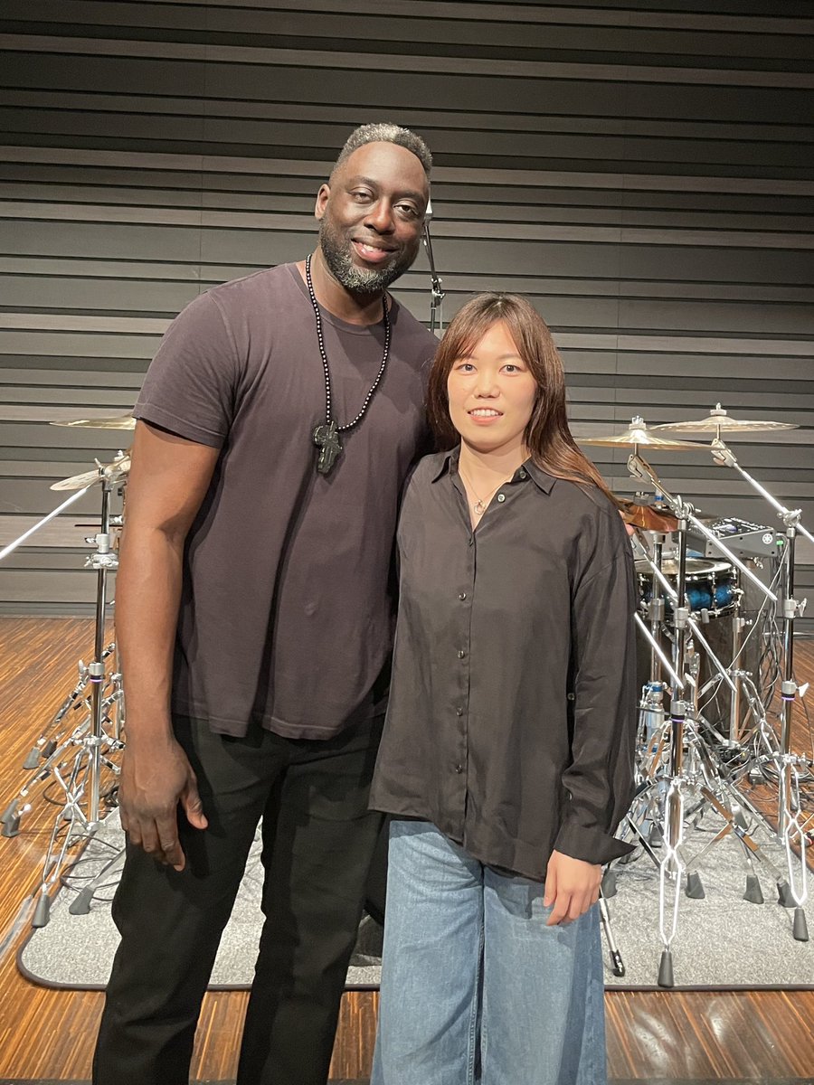 憧れのドラマー、Larnell Lewisさんにお会いしてきました！ 初めて生で