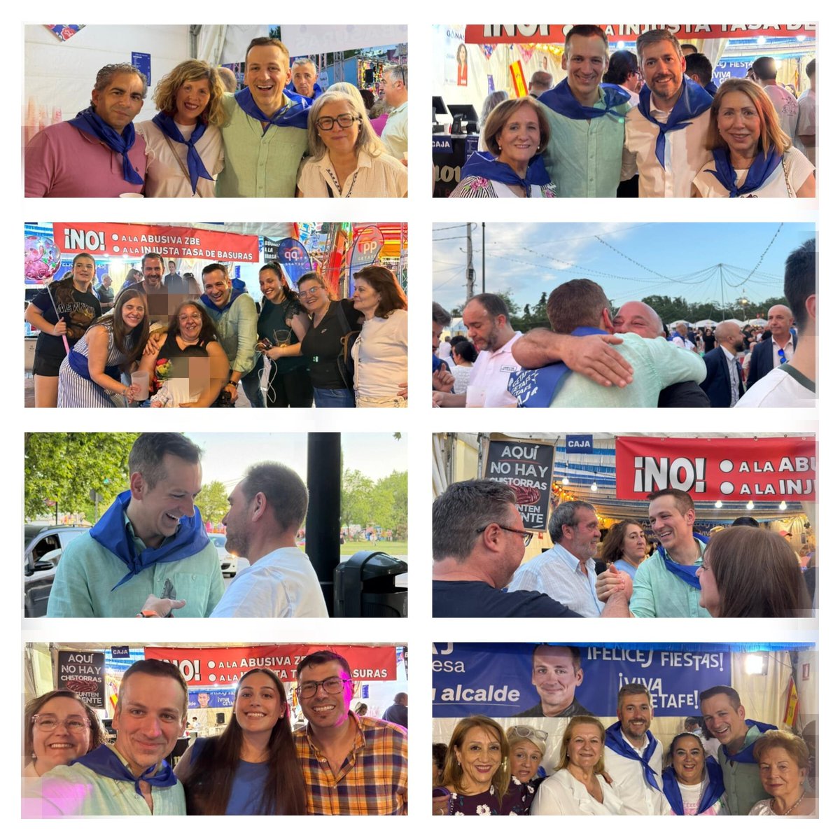 AJMesaGarrido's tweet photo. Gracias a @MA_GarciaMartin, a los compañeros de @ppcomunidadmadrid y, por supuesto, a afiliados y amigos del @ppgetafe que ayer abarrotasteis nuestra caseta para celebrar el día del afiliado. 

Un partido unido, fuerte, con ganas y lleno de alegría. 

Orgullosos de Getafe 💙 https://t.co/Gf0b5iIdTv