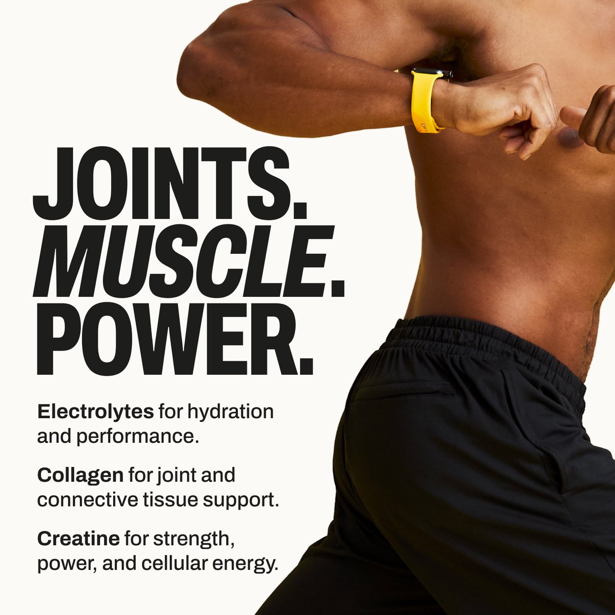 DrinkHarlo's tweet photo. Creatine + Electrolytes can be life changing. More stamina, better mood, more performance, fewer headaches. Over 300,000+ trust Harlo's electrolytes &amp; creatine performance drink.