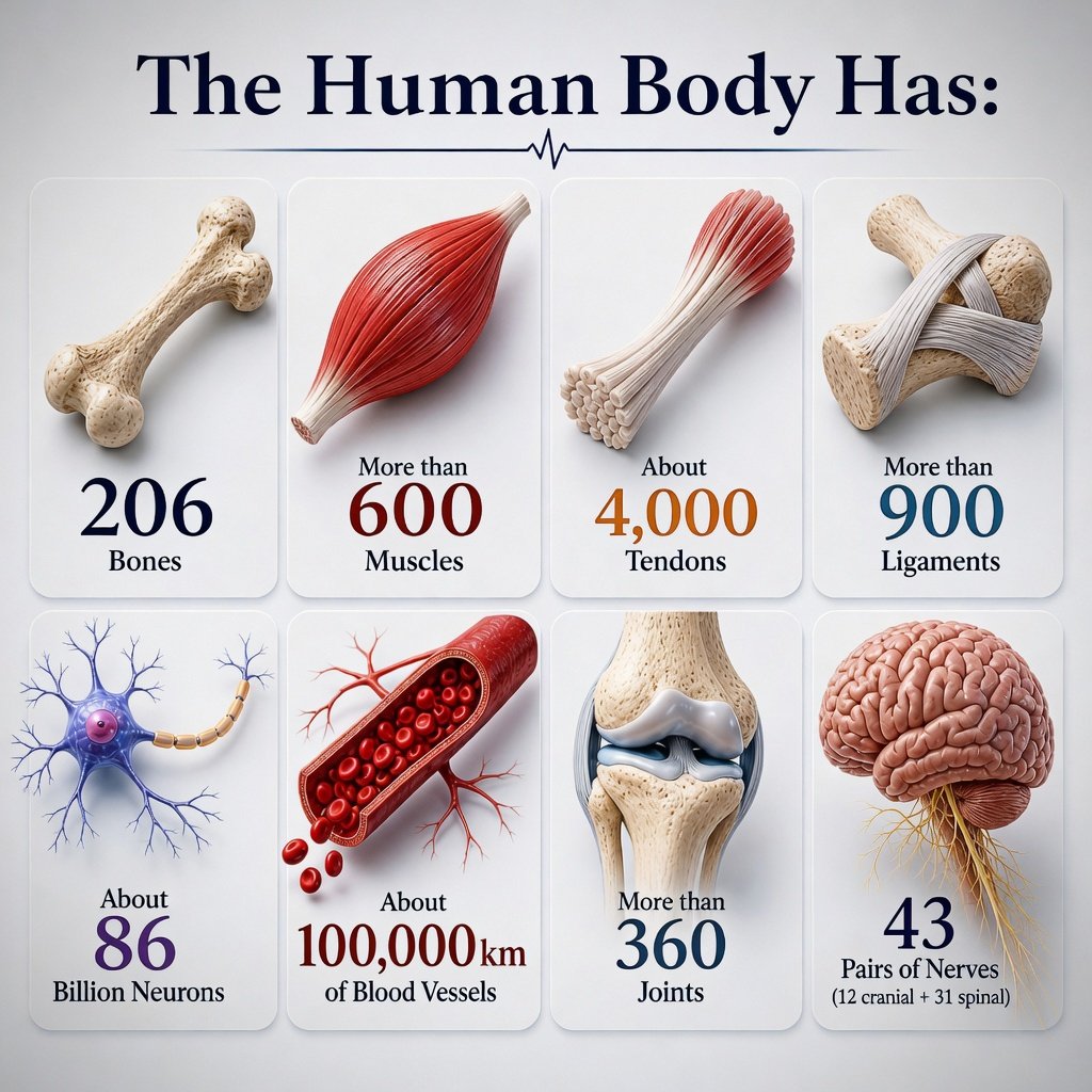 InterestingAFk's tweet photo. The human body is built on an extraordinary scale. https://t.co/FDsq9TmX0B