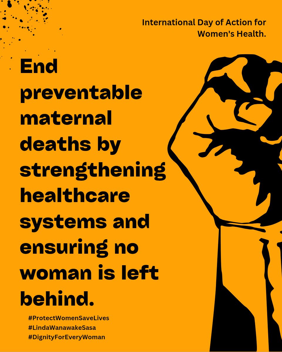 brianmundia10's tweet photo. Maternal deaths are preventable. Governments must invest in stronger and accessible healthcare systems. #HealthJusticeForWomenKE #WomensHealthMatter #May28KE https://t.co/hynXwoLoIv
