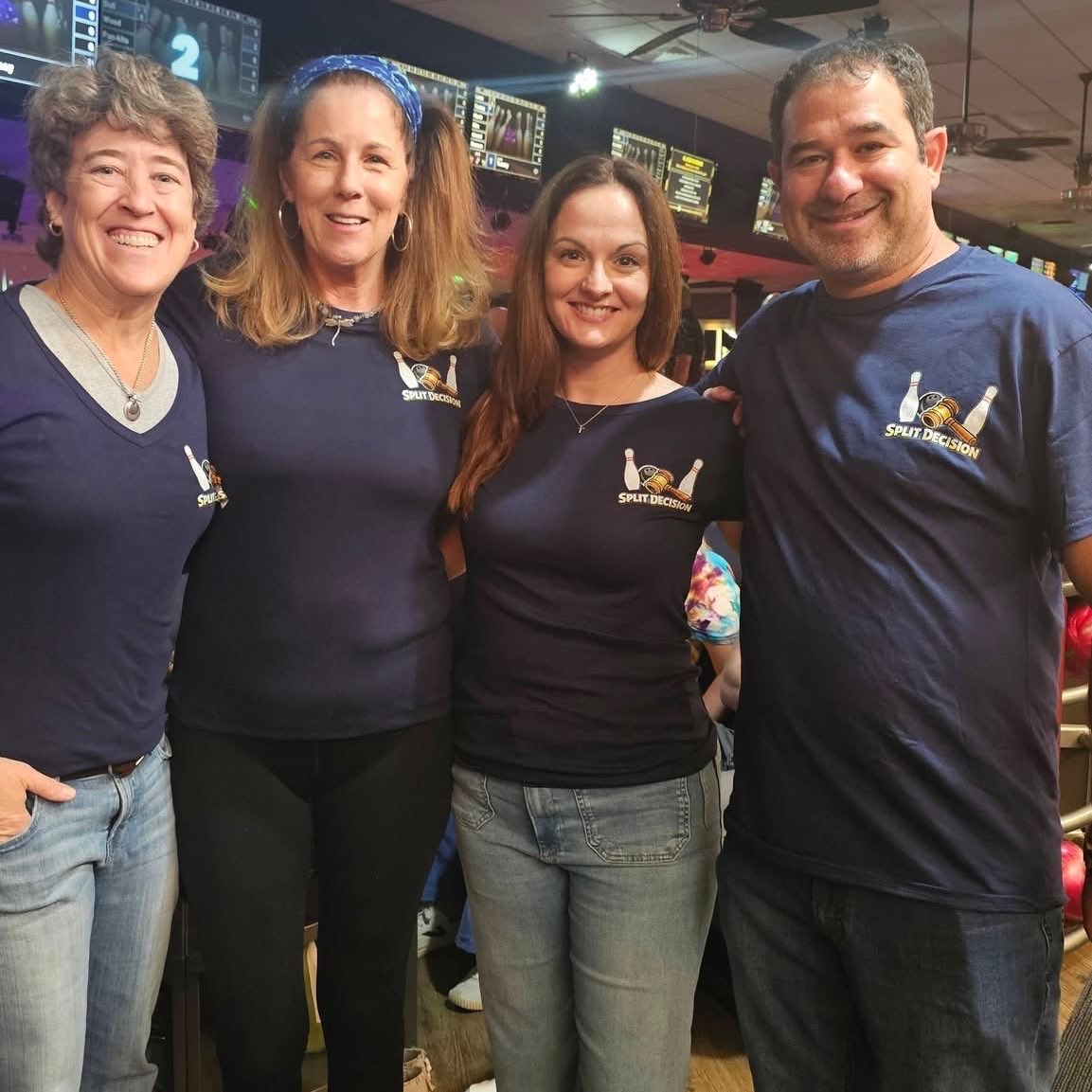SWFLCourts's tweet photo. It’s a Split Decision! 🎳👀 These Collier Judges traded the courtroom for the lanes at the @Collier_Bar Bowling Tournament and while the team may not have taken home the trophy… they definitely won in team spirit and fun!!
#SWFL #SWFLCourts #CollierCounty https://t.co/PuELIq2ta3