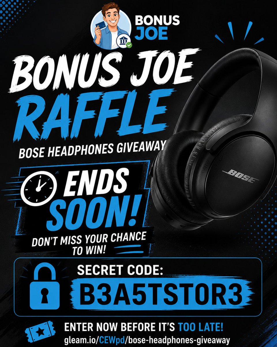 TheBonusJoe's tweet photo. Enter Bose headphones raffle now: https://t.co/kPjtnU3Dkc https://t.co/2oRXBwDy6p