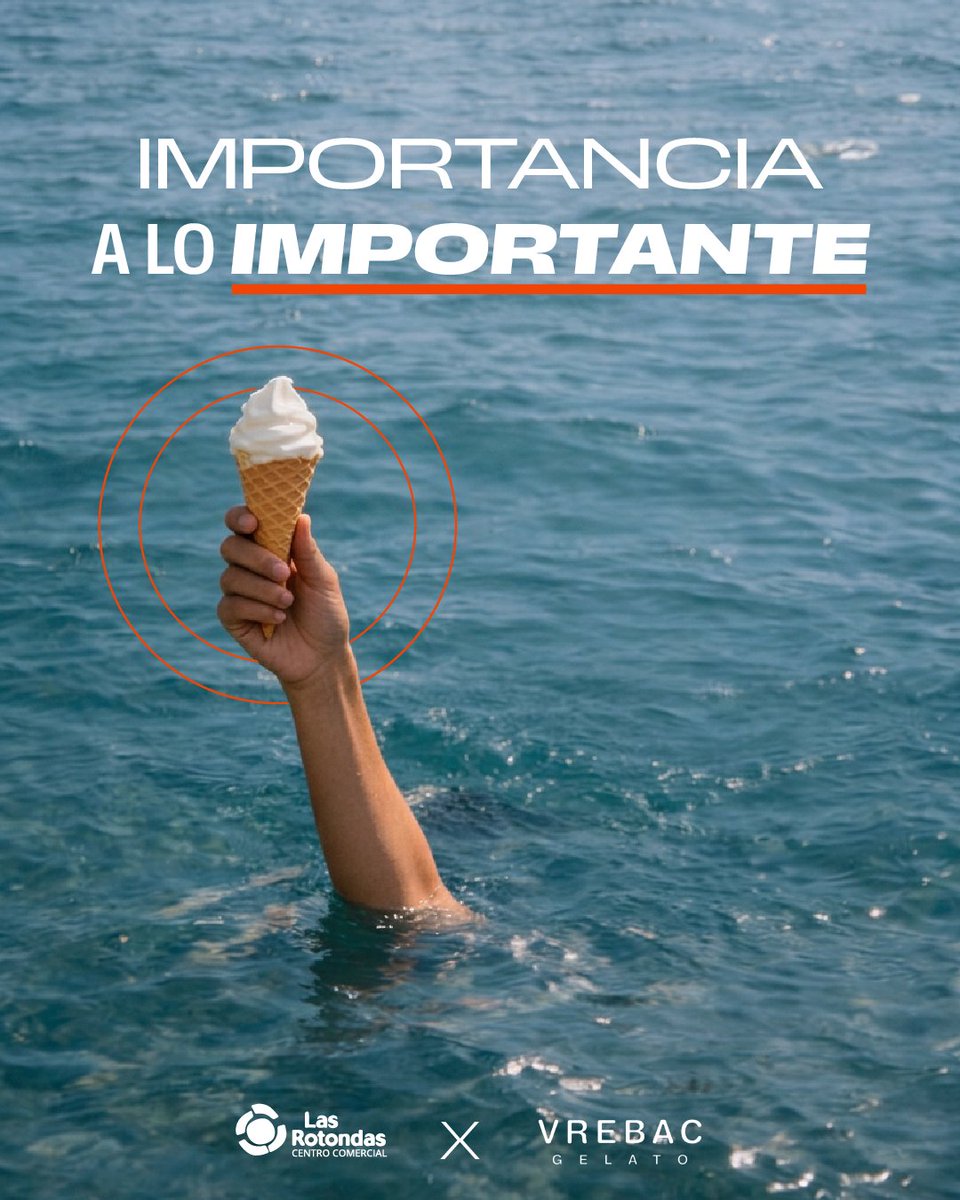 CC_Las_Rotondas's tweet photo. Nivel de compromiso este verano: proteger los helados de vrebacgelato  pase lo que pase 🌊🍦 https://t.co/S8AZkZgdYL