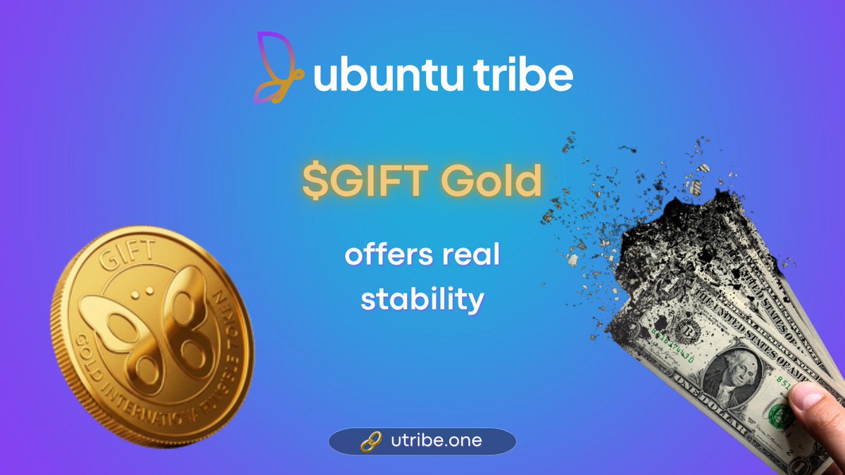 UtribeOne's tweet photo. Prices are going up everywhere, and money left in bank accounts simply doesn't buy what it used to. 🌍📉

When paper currencies lose their purchasing power, relying purely on cash savings becomes a risky strategy.

Saving in gold offers a much more stable and safer alternative. 

By moving hard-earned savings into real physical gold tracked online, you protect your money from market instability and inflation. 

Build your future on something solid, not paper promises. 🪙