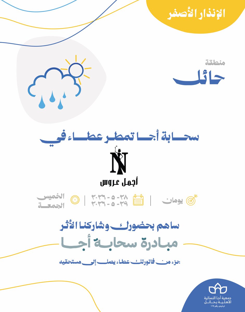 Ajaaorg's tweet photo. ☁️| #سحابة_أجا
 
سحابة أجا ترحب بكم في (  مركز أجمل عروس  )
زورونـا وشاركونـا الأثر✨
 
#جمعية_أجا_النسائية_الأهلية https://t.co/wwg61ueNWN