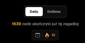 Tacodle_pl's tweet photo. Update!

Dodaliśmy aktualny i najlepszy streak oraz kalendarz.
#tacohemingway https://t.co/shfMHHNpTt