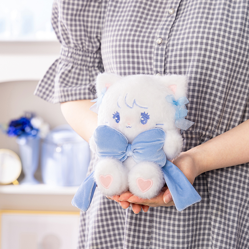 Lilalamode 新商品情報】 「おすわりぬいぐるみ(ブルーカラーなムース