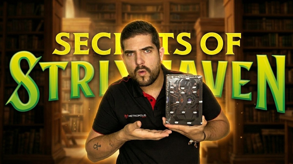 MetropolisCnter's tweet photo. 🤩 ¡Abrimos el #Codexbundle de #Secretsofstrixhaven!

➡️ Estamos fácilmente ante uno de los productos del año de #magicthegathering

📱No te pierdas la apertura aquí: https://t.co/InnADpg9Gf https://t.co/5ZcD5ZWZAv