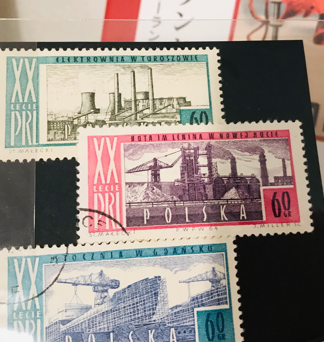 1126Tsukiji ポーランド🇵🇱建築プロジェクト切手など😅