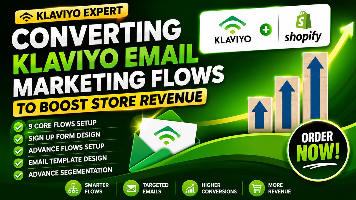 StellaDevTech's tweet photo. I will handle your complete klaviyo setup, including klaviyo automation, klaviyo email design, email flows, flow setup, and klaviyo integration with shopify klaviyo stores.

https://t.co/ED1IWea59A

#perşembe  #kütahya #LaGranjaVIPPerú  #VíasChile https://t.co/nx9nCU6ErR