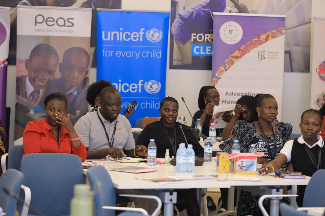 CGVSUganda's tweet photo. “Together for a #PeriodFriendlyWorld” - Our teams are at the celebration of the #MHMDay2026 coming to a close at the @UNICEFUganda  Conference Hall, Kampala.
We are committed to changing the narrative & addressing menstrual health and hygiene barriers to ensure girls and women thrive.

Every girl deserves to manage her period with dignity, and a period should never stop a girl from achieving her dreams.
#MenstrualEquity #KeepGirlsInSchool #BreakTheSilence #BreakTheStigma