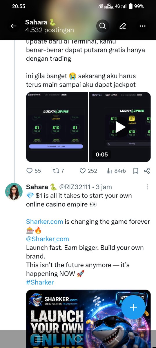 RIZ32111's tweet photo. @Sharker_com Check me bos @Sharker_com https://t.co/8x20cxhfjP