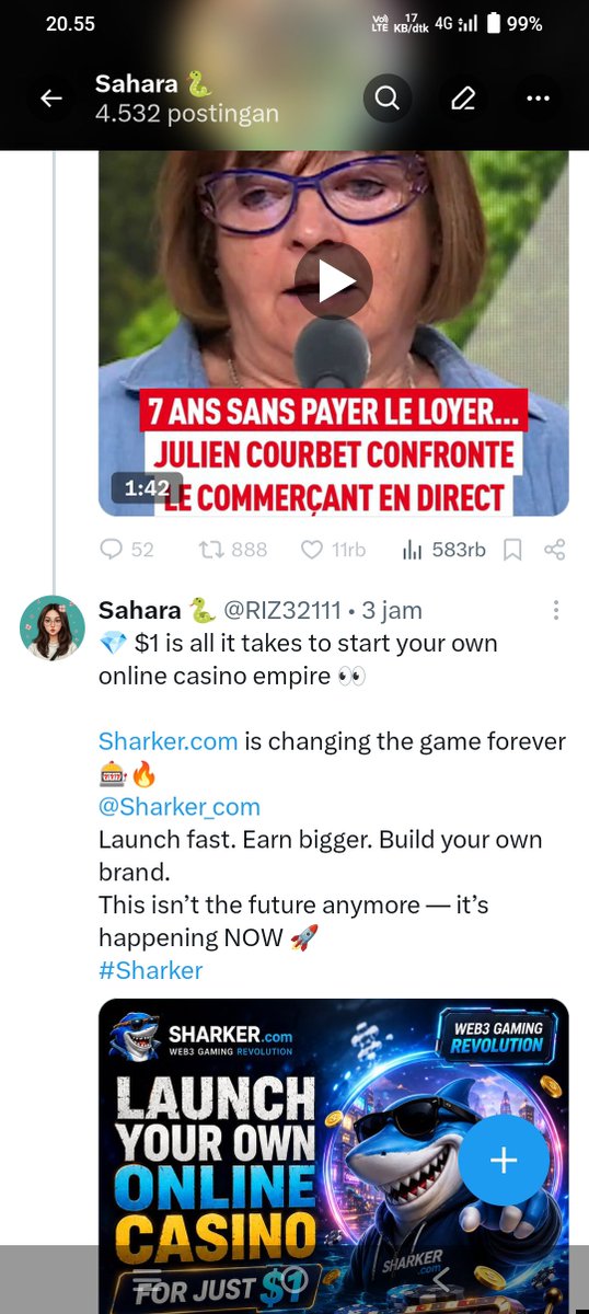 RIZ32111's tweet photo. @Sharker_com Check me bos @Sharker_com https://t.co/8x20cxhfjP