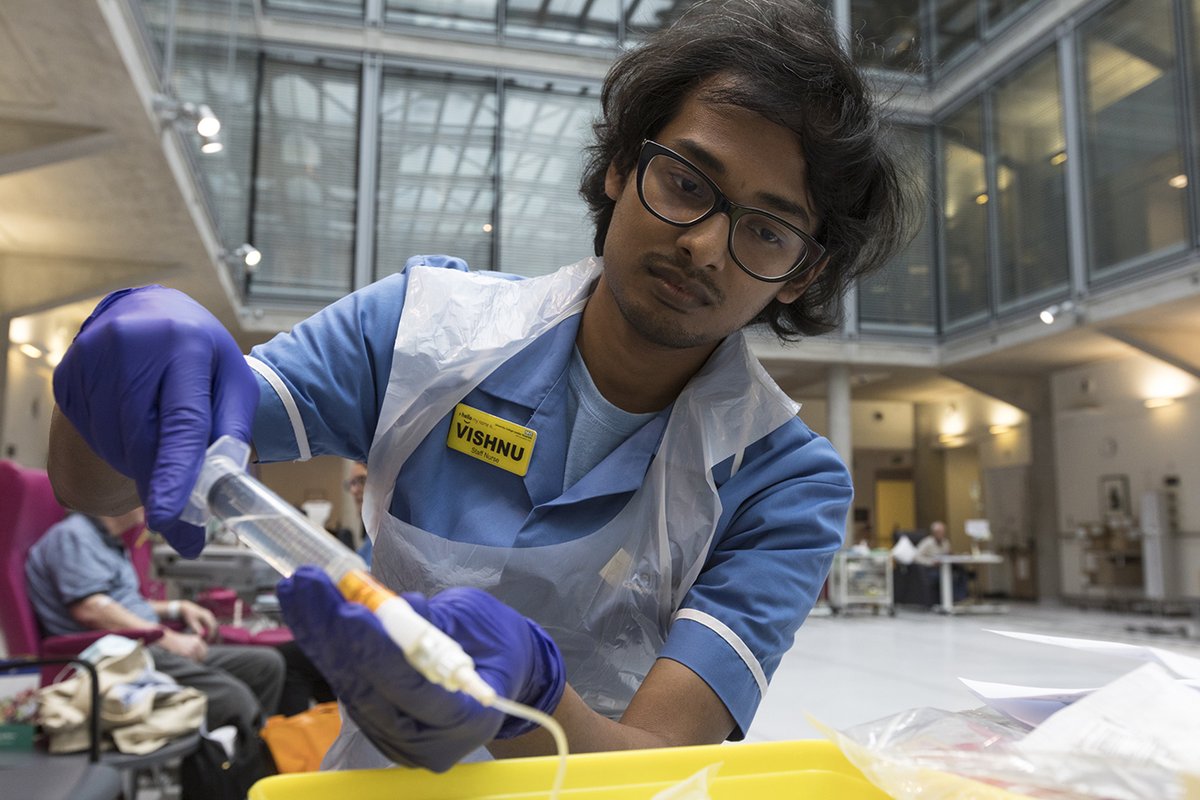 HCC_UCLH's tweet photo. World Blood Cancer Day 2026

The haematology service @uclh is the largest blood diseases treatment centre in Europe. Proudly supporting our dedicated and highly skilled haematology nurses and colleagues, and of course, our patients, families and loved ones today, and every day. https://t.co/V9uY0OFkVj