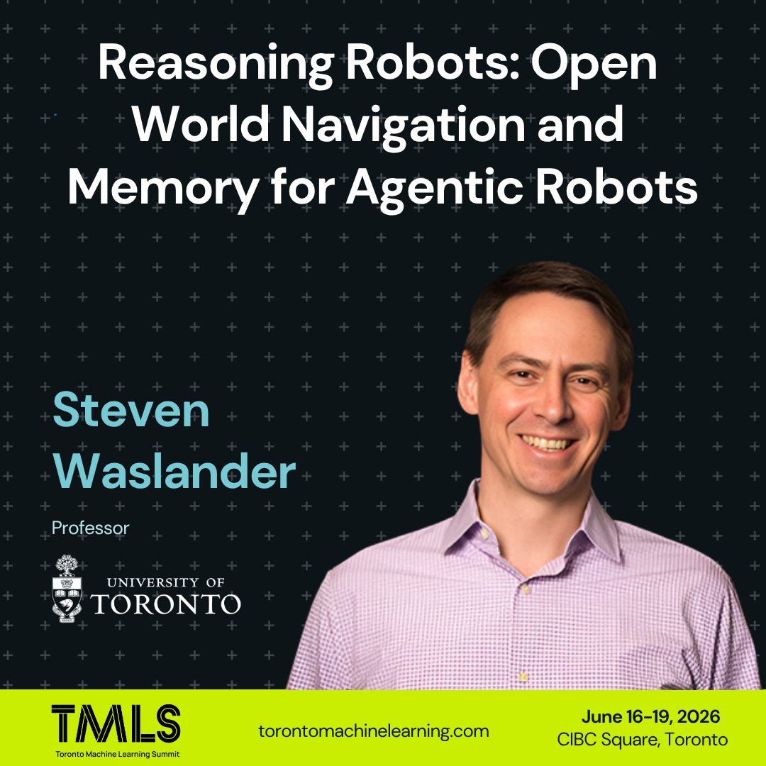 TMLS_TO's tweet photo. A robot that can recall what it did last week needs memory across three dimensions: spatial, descriptive, and visual.
That is the architecture behind experience recall for temporal question answering in agentic robots.

@stevewaslander , @UofT https://t.co/JhhnWxjJcY
