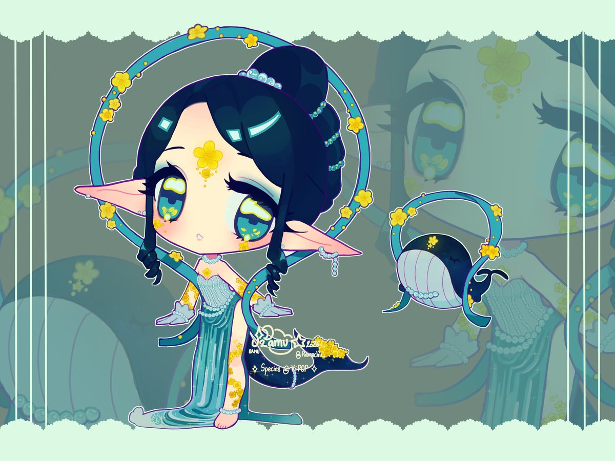 Ramuchii_'s tweet photo. ✧ Reflected Stars ✧

Design I made for the @FairyVials Petalled Hearts event 💛 https://t.co/w2kbVwmiRE