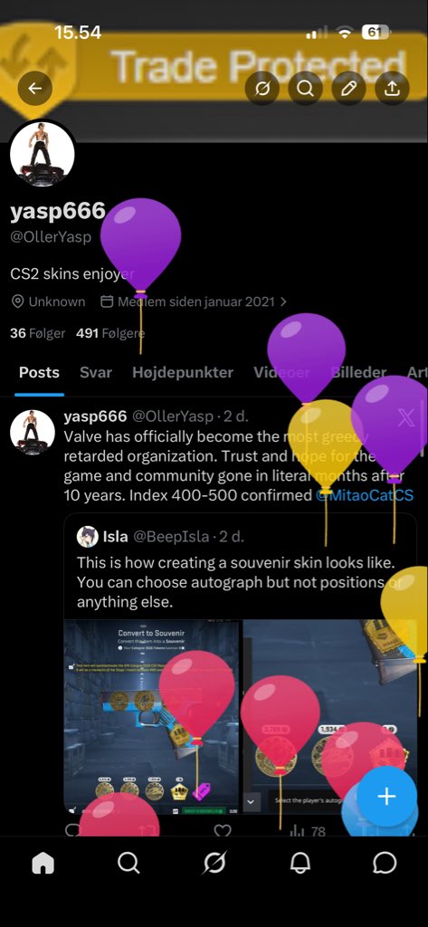 OllerYasp's tweet photo. @ScuffedSkins We share birthdays😎 https://t.co/LmU0fplfwm