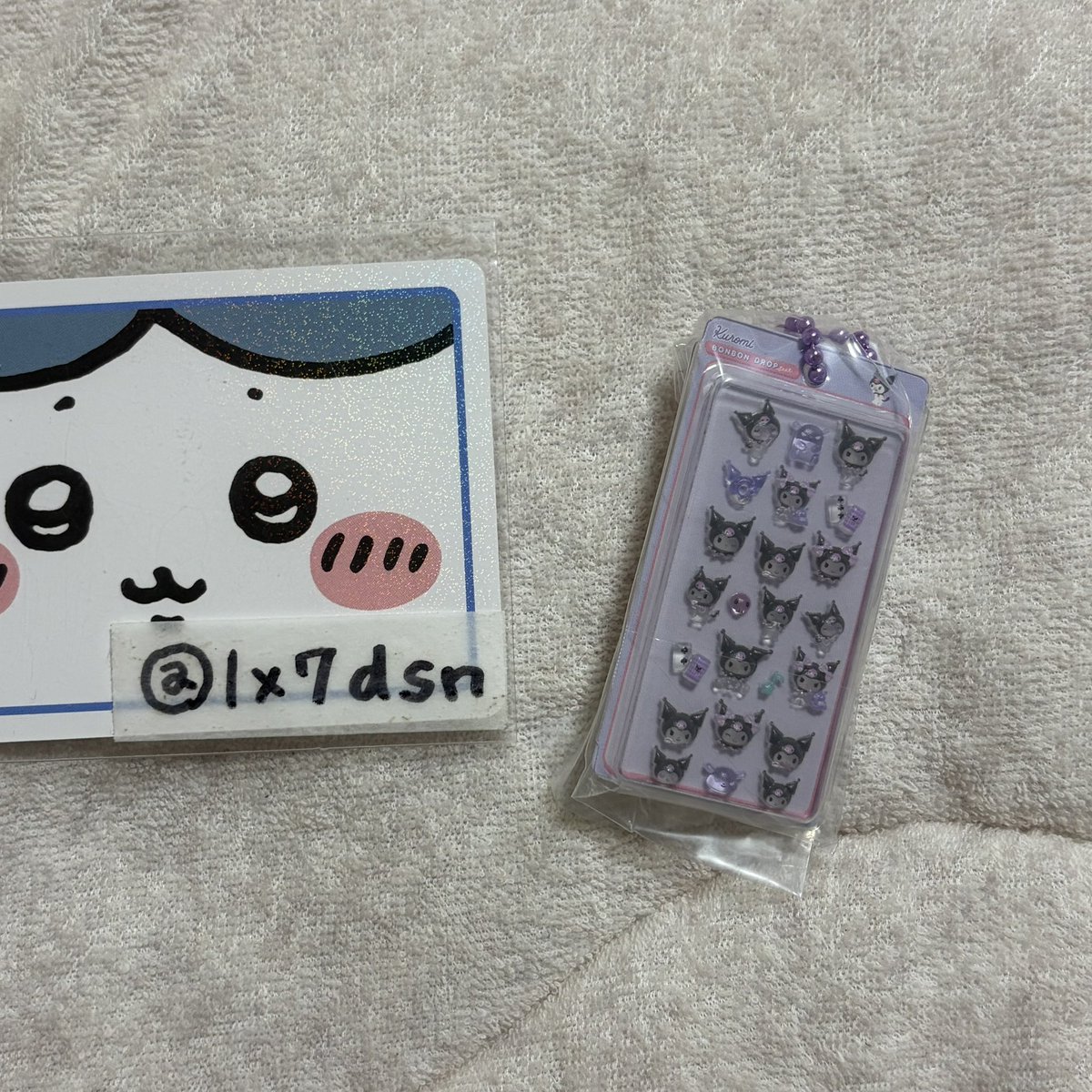 IX7dsn's tweet photo. サンリオキャラクターズ ボンボンドロップミニチュアチャーム クリスタルめじるしアクセサリー ガチャガチャ カプセルトイ 交換

【譲】クロミ

【求】マイメロディ(画像2枚目)

郵送でのお取引のみ
ID付き写真添付の上お気軽にお声掛けください。 https://t.co/rX8ZNyrCl6