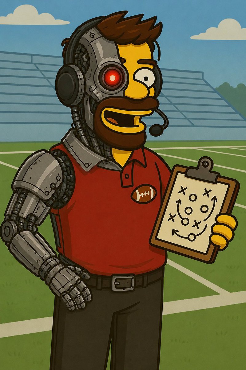 WhosurdaddyCRO's tweet photo. Everyone knows you don't go Full Robot 🤖

Auto Lineups coming to DBD Fantasy Football next season!!!! https://t.co/W1OBZew761