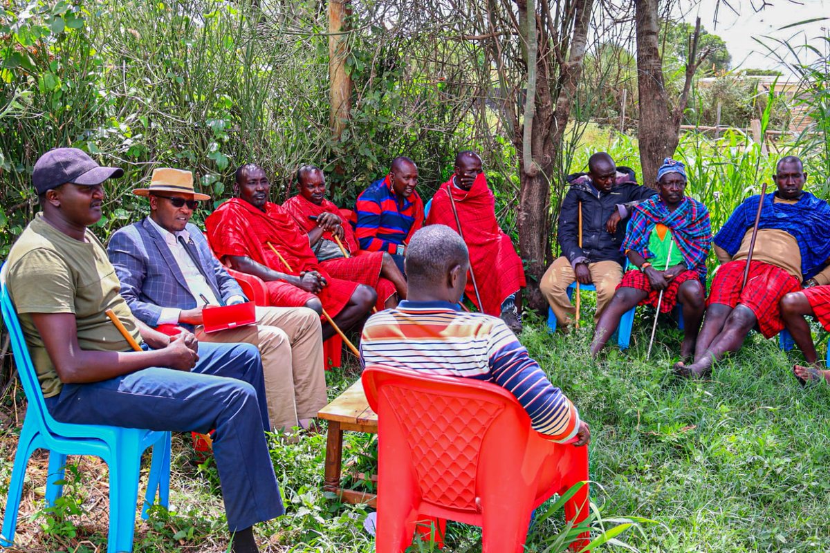 dkanchori's tweet photo. Today, I held a fruitful discussion with my supporters  drawn from Matatapo North on matters leadership and the future of our County and Country. 

The journey of determination and development that signifies my senatorial bid is on course. 

#Empurengei
#Engawuo 
#senator2027 https://t.co/XEM2rKOfD3