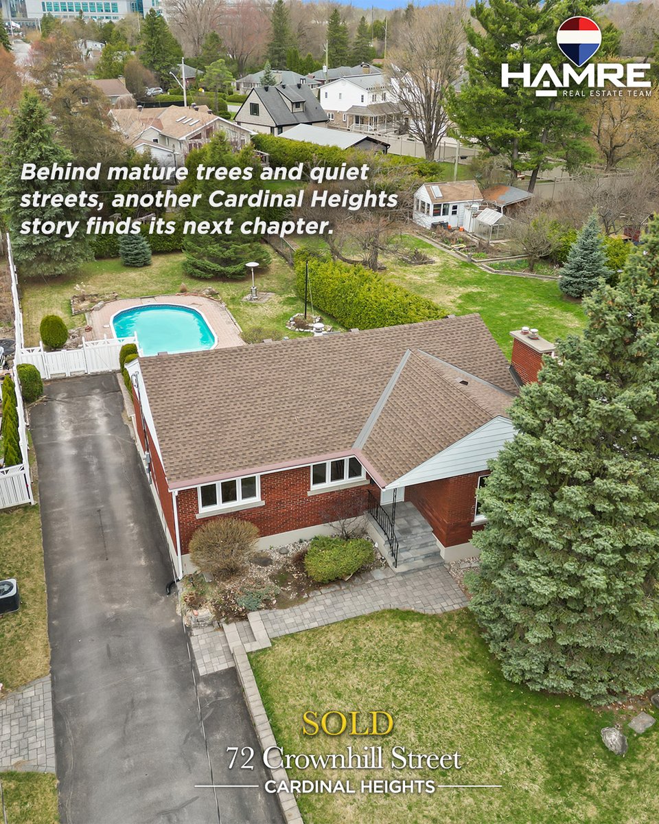 weknowottawa's tweet photo. There is something special about homes tucked deep into established neighbourhoods… and buyers know it.

We are proud to announce that 72 Crownhill Street is now SOLD.

Thinking about your next move or simply curious what buyers may see in your home today? https://t.co/UtD9xKQoQ7