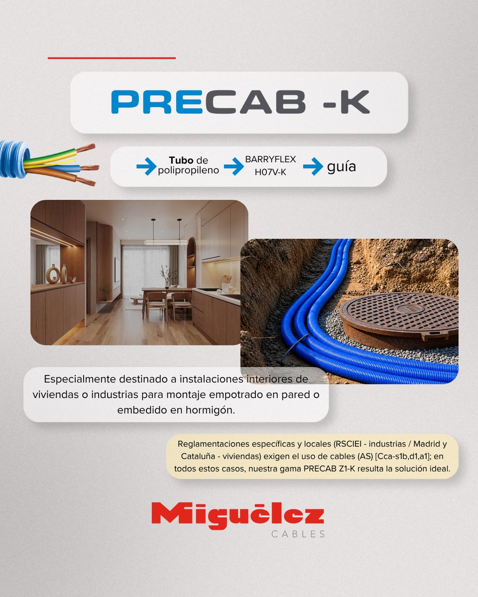 miguelezcables's tweet photo. 🔌 Gana tiempo a una instalación.

💡 Menor manipulación.
💡 Menor tiempo de montaje.
💡 Mayor productividad en cada proyecto.

Una solución diseñada para optimizar recursos y mejorar el rendimiento durante el montaje ⚡
#CablesElectricos #InstalacionesElectricas #Electricidad https://t.co/SKDFUwvMX5