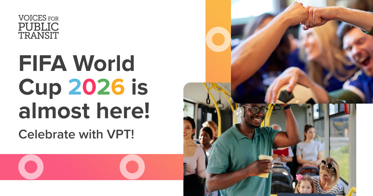 APTA_Transit's tweet photo. The FIFA World Cup is LESS than 1 month away!🏆 As #Voices4Transit members, advocating for reliable and successful transit is more impactful than ever during exciting events like these.

Tell us how will you be celebrating, and how #publictransit will help you get there. Read our latest blog and share your story here: https://t.co/Vr6Koc1bxc