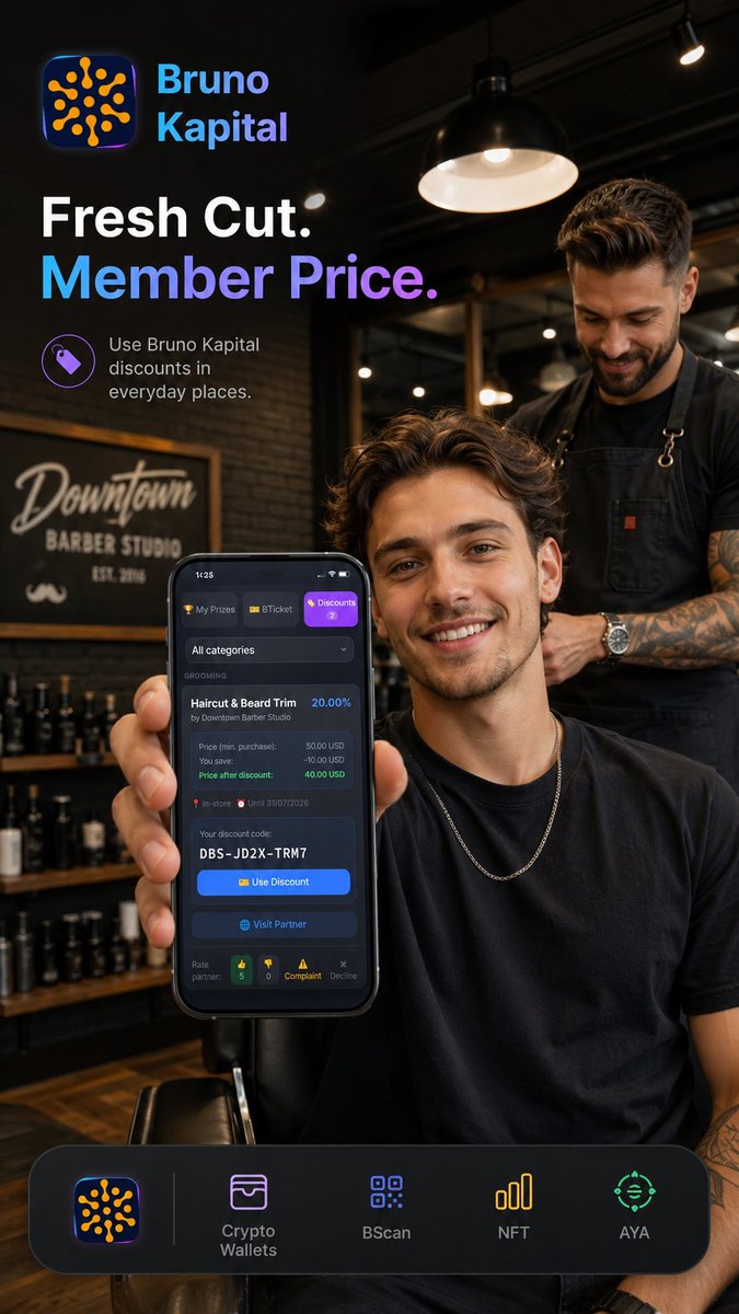 clubavalanche0's tweet photo. Member prices at partner shops, across daily life — cafés, salons, pet groomers, garages, beauty stores.

$5 once. Lifetime access. No subscription.

Catch the miracle.

https://t.co/Pq8ox3i1nv https://t.co/sT94Gvf0h3
