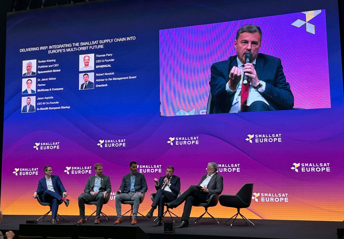 CreotechSa's tweet photo. Creotech Instruments at SmallSat Europe🛰️

It was a few days full of good conversations about the direction of the European smallsat industry and ongoing challenges.

Thank you to everyone who found the time to meet with us 🤝 https://t.co/RbBkZad2yB