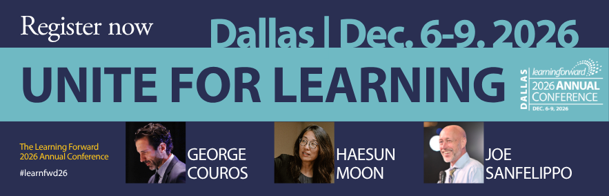 LearningForward's tweet photo. Momentum is building for Learning Forward's 2026 Annual Conference, Dec. 6-9, in Dallas. The best registration discounts are available now through July 7. Keep an eye out next week for our conference preview! https://t.co/xwHZ379pE8 https://t.co/R0Buy5QGod