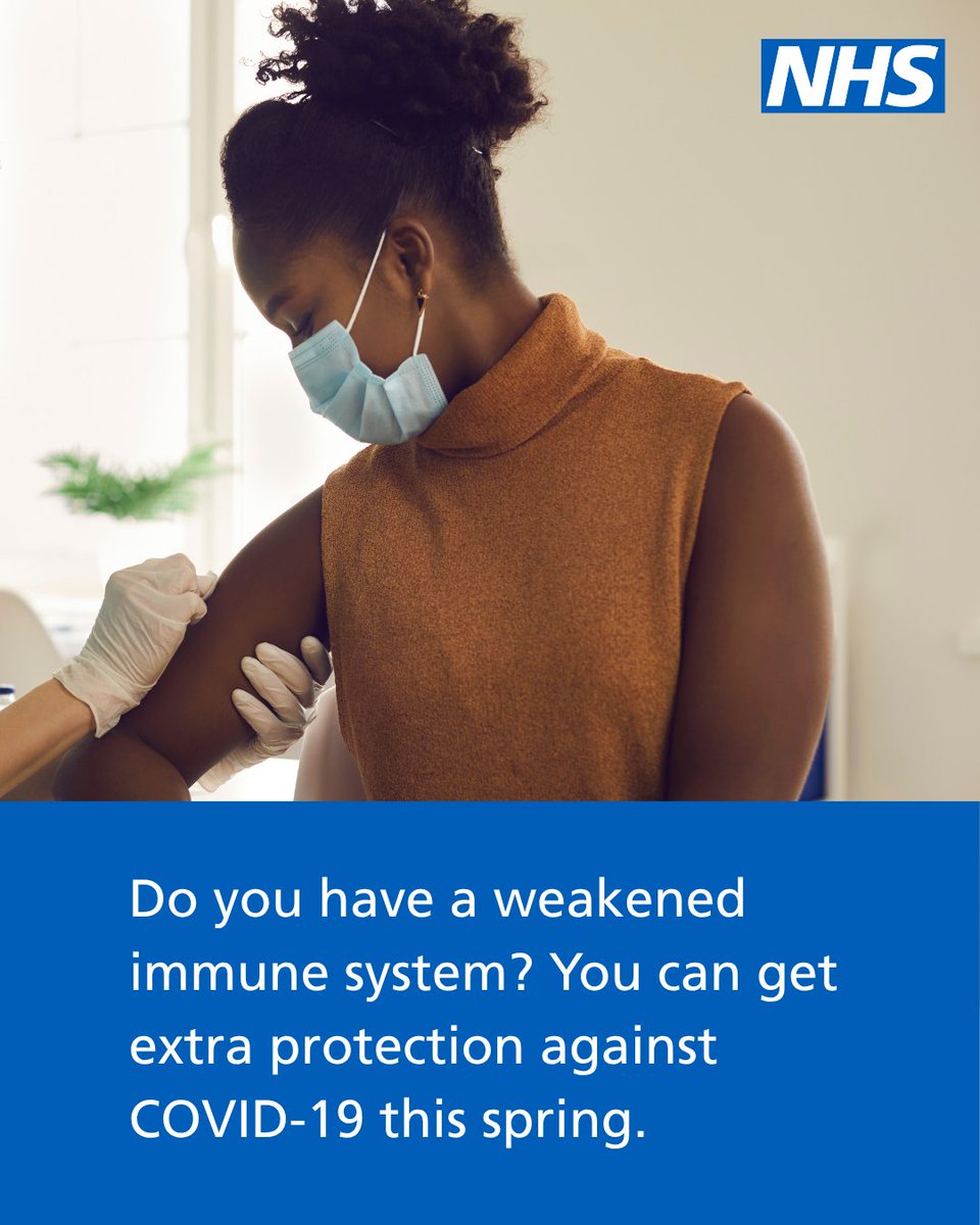 NHSSTW's tweet photo. Have you had your COVID-19 spring vaccine?

If you're eligible, you can get vaccinated at a nearby walk-in clinic without booking ahead.

Find your closest walk-in here:
https://t.co/yawKNBnBNl https://t.co/6Hs6dgyxiR