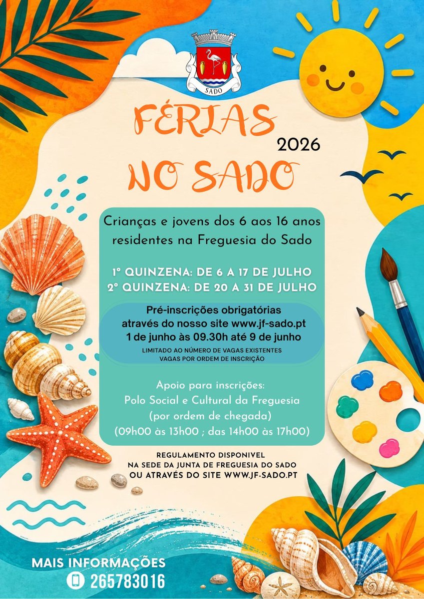 JF_Sado's tweet photo. 01 Jun. 2026 : Férias no Sado 2026 https://t.co/9LyzZOlE0d https://t.co/b4ADjm4IEu