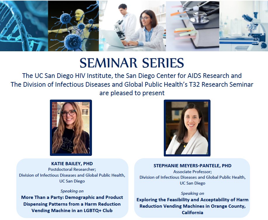 SDCFAR's tweet photo. Today at 2pm!
A joint seminar with The Division of Infectious Diseases and Global Public Health’s T32 Research. 
https://t.co/tYStIcKrSX https://t.co/WcZQ5Knaum