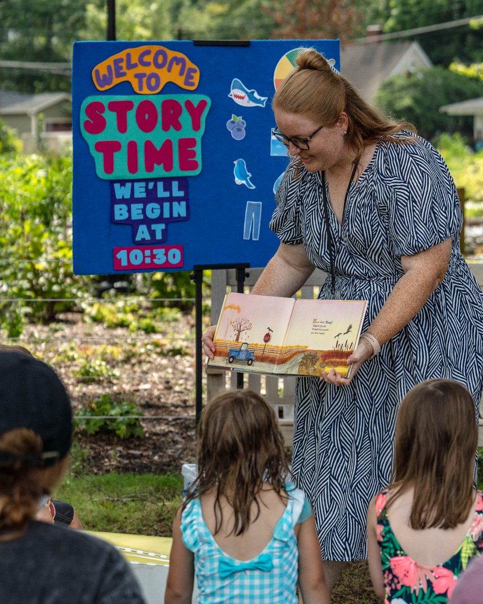 DixPark's tweet photo. Join us this summer for family-focused Public Library Pop-Ups at Dix Park with @wcplonline

You can sign up for a library card, check out or return books, and enjoy family story time! 📚

Learn more and see all programs in this series at https://t.co/y3sTNkofUJ https://t.co/dXyf0citsu