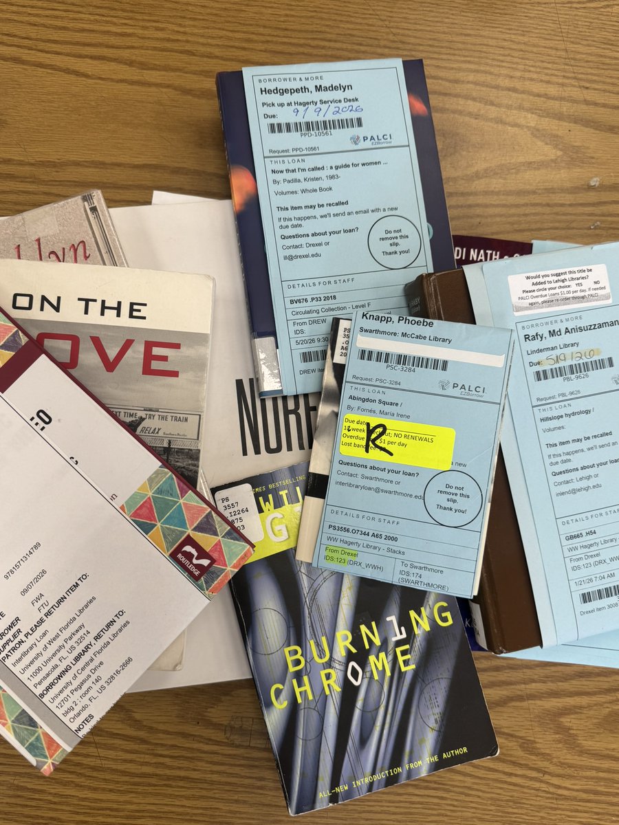 drexellibraries's tweet photo. Just realized you need a book or journal article for your final paper but we don't have it? You can get it from another library through our Interlibrary Loan service! Find the item in our catalog &amp; get it in as little as 1 day. https://t.co/M7E5PVxZiZ https://t.co/wtafldZxSR