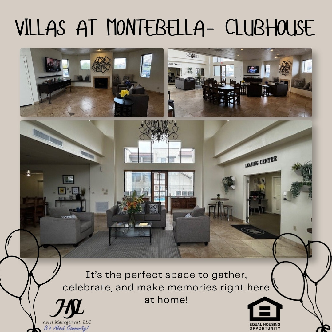 HSLMontebella's tweet photo. 🎉 Hosting a celebration? As a resident, you can rent our clubhouse for your special events!

Perfect space for birthdays, gatherings, and making memories right at home! 🎂🥳

#ResidentPerks #ClubhouseRental #CommunityLiving

HSL Asset Management, LLC.
[Equal Housing Opportunity] https://t.co/VAYFb0KoI5