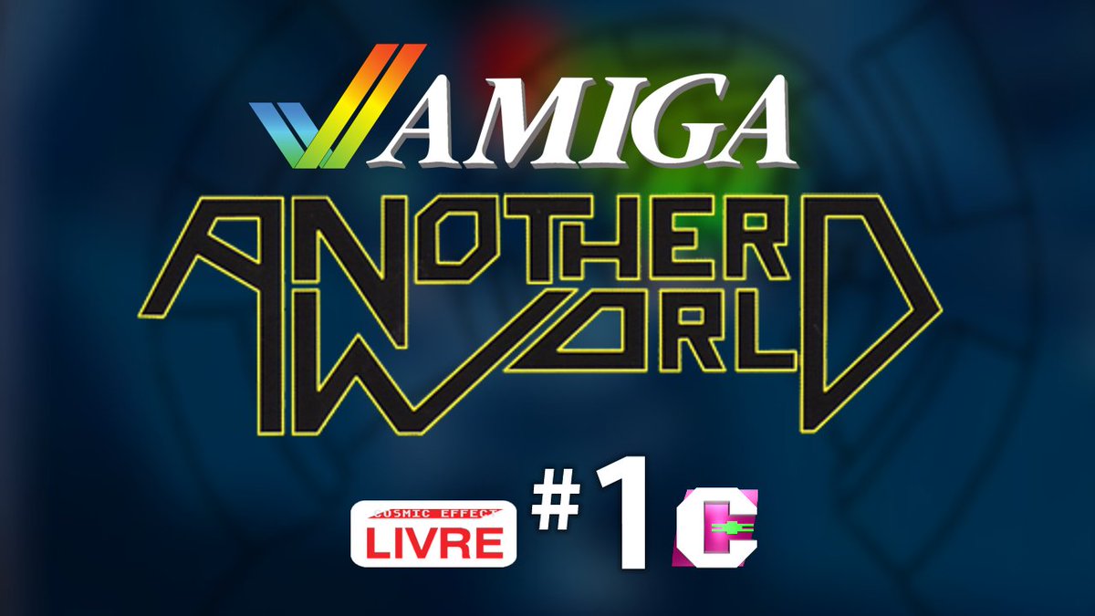 CosmicFX's tweet photo. Apresentando Another World do Commodore Amiga. Oh yeah. AO VIVO. https://t.co/mMSQxlS3BR https://t.co/gyymJk0Etd