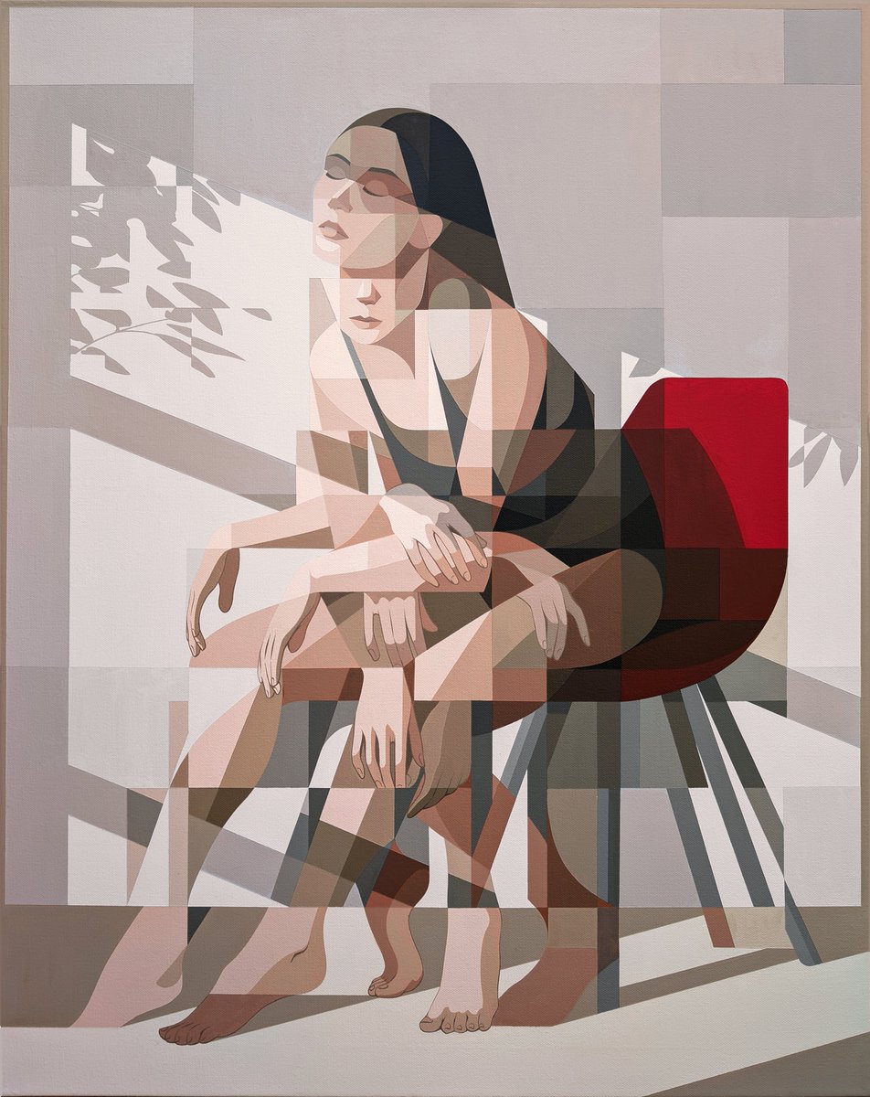 EricPauseArt's tweet photo. "One Degree Warmer"
Acrylic painting on stretched canvas
24" x 30" x 1.5" (~61 x 76cm)
Signed on reverse
Eric Pause
2026
(Available) https://t.co/oJSnOvAcic