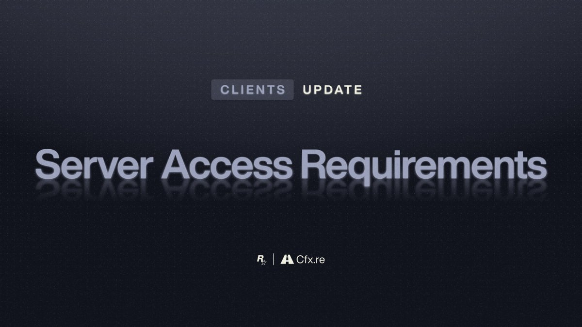 FiveM's tweet photo. We just released a new update for the FiveM and RedM clients that improve the ways you access and interact with servers.  
 
Read more about it on our forum: https://t.co/SP8UEXaKV1 https://t.co/nPFpklbbBY